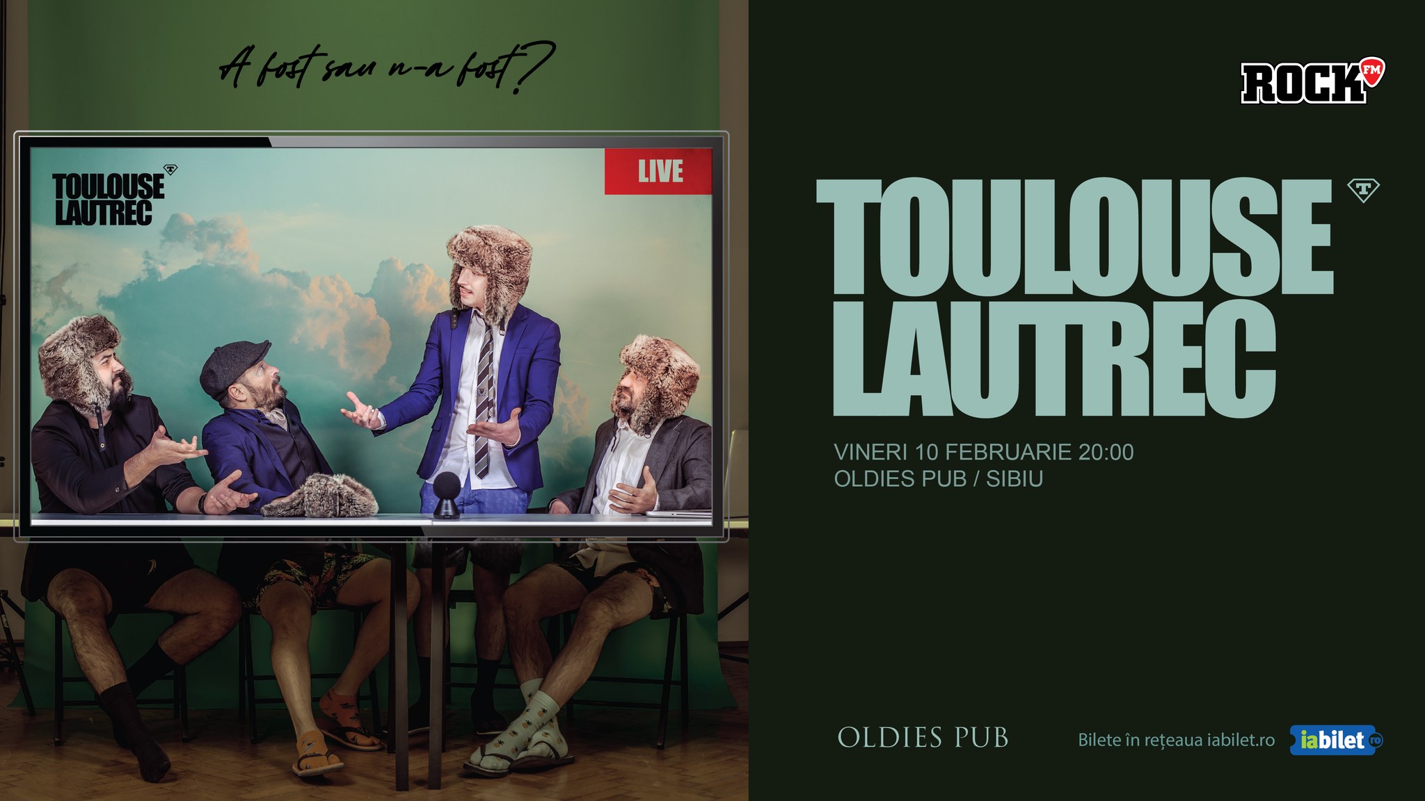 Sibiu: Toulouse Lautrec - Lansare album ‚A fost sau n-a fost’