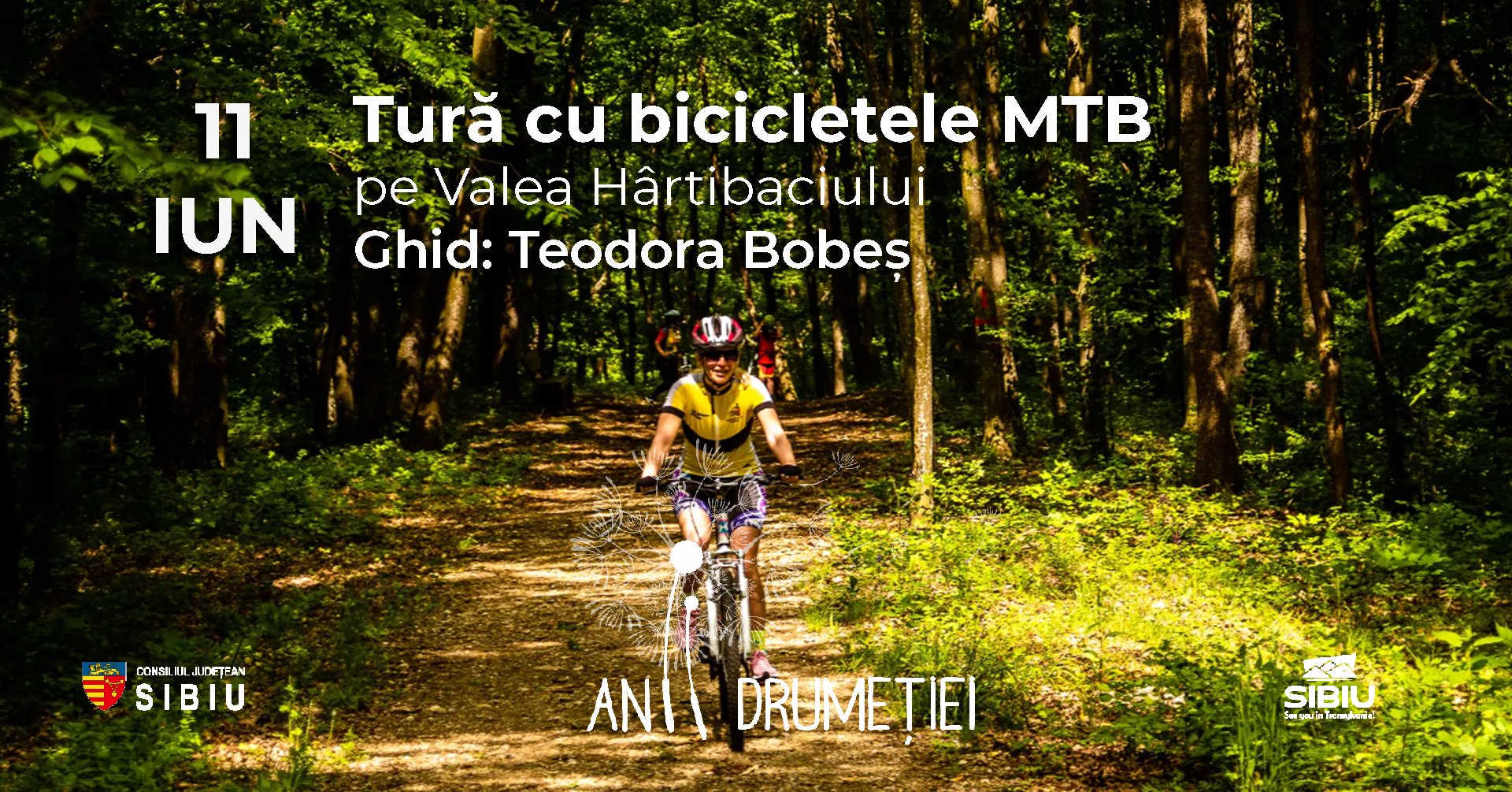 Tură cu bicicletele MTB: Valea Hârtibaciului