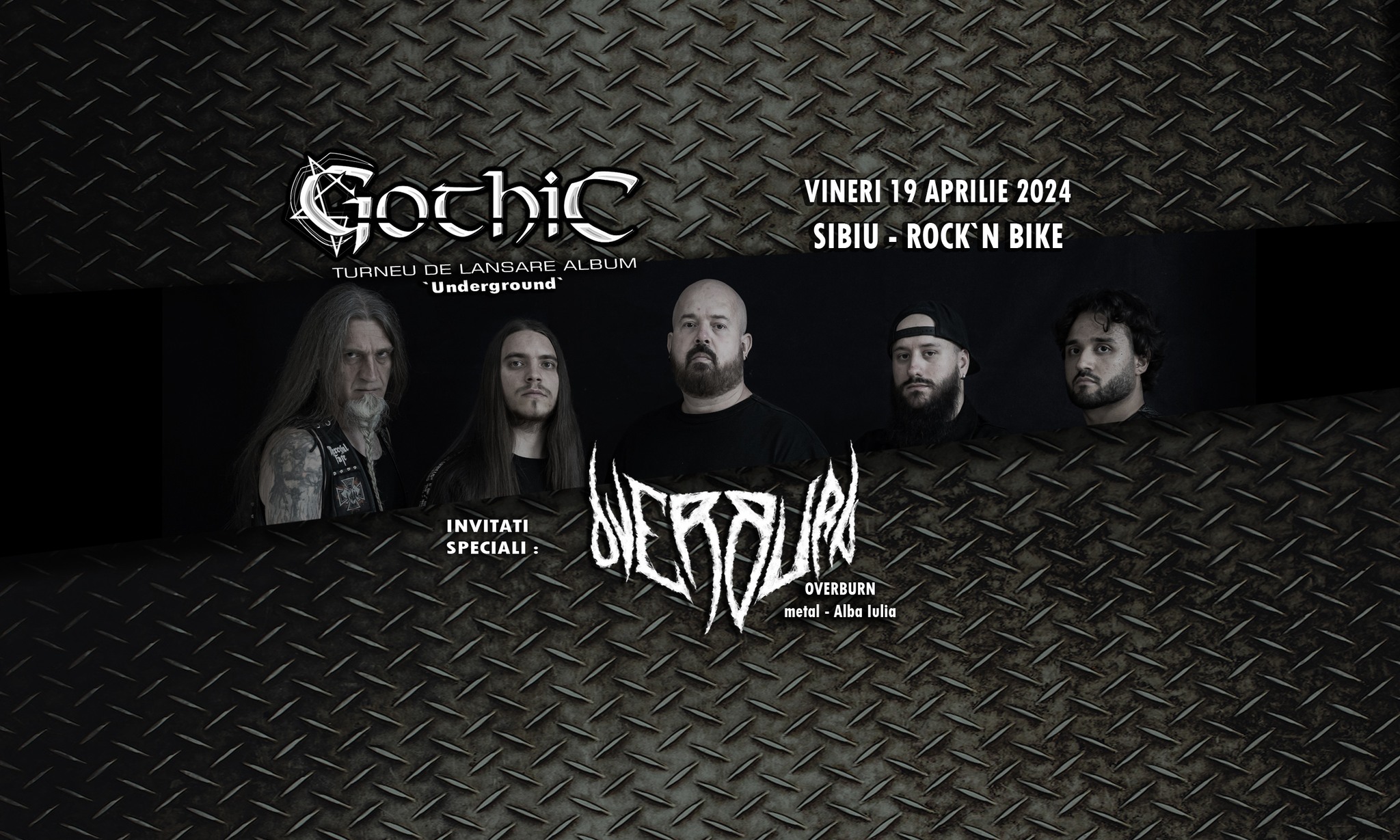 GOTHIC | Sibiu | Lansare album | Invitați OVERBURN