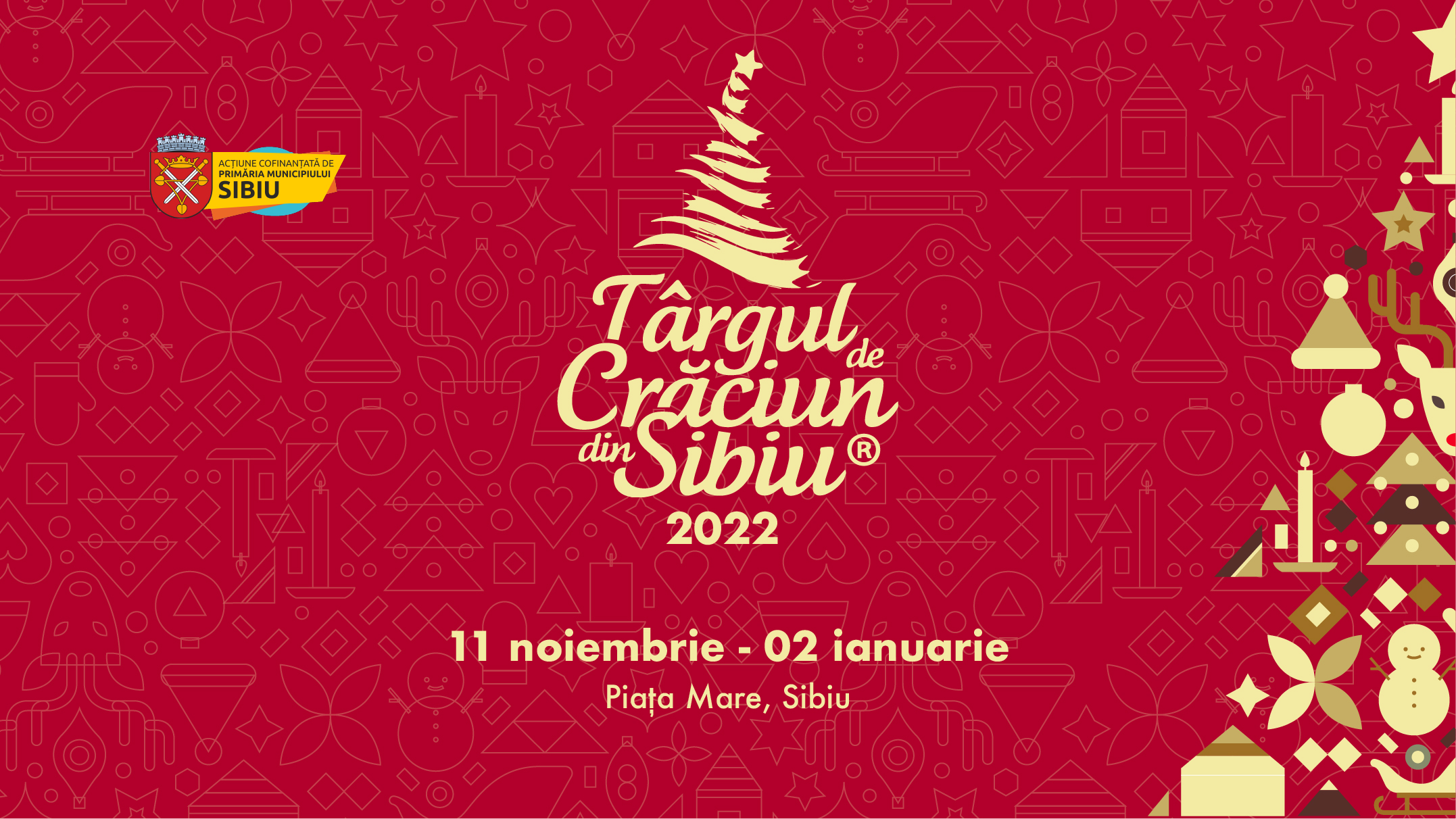 Deschiderea Târgului de Crăciun din Sibiu 2022