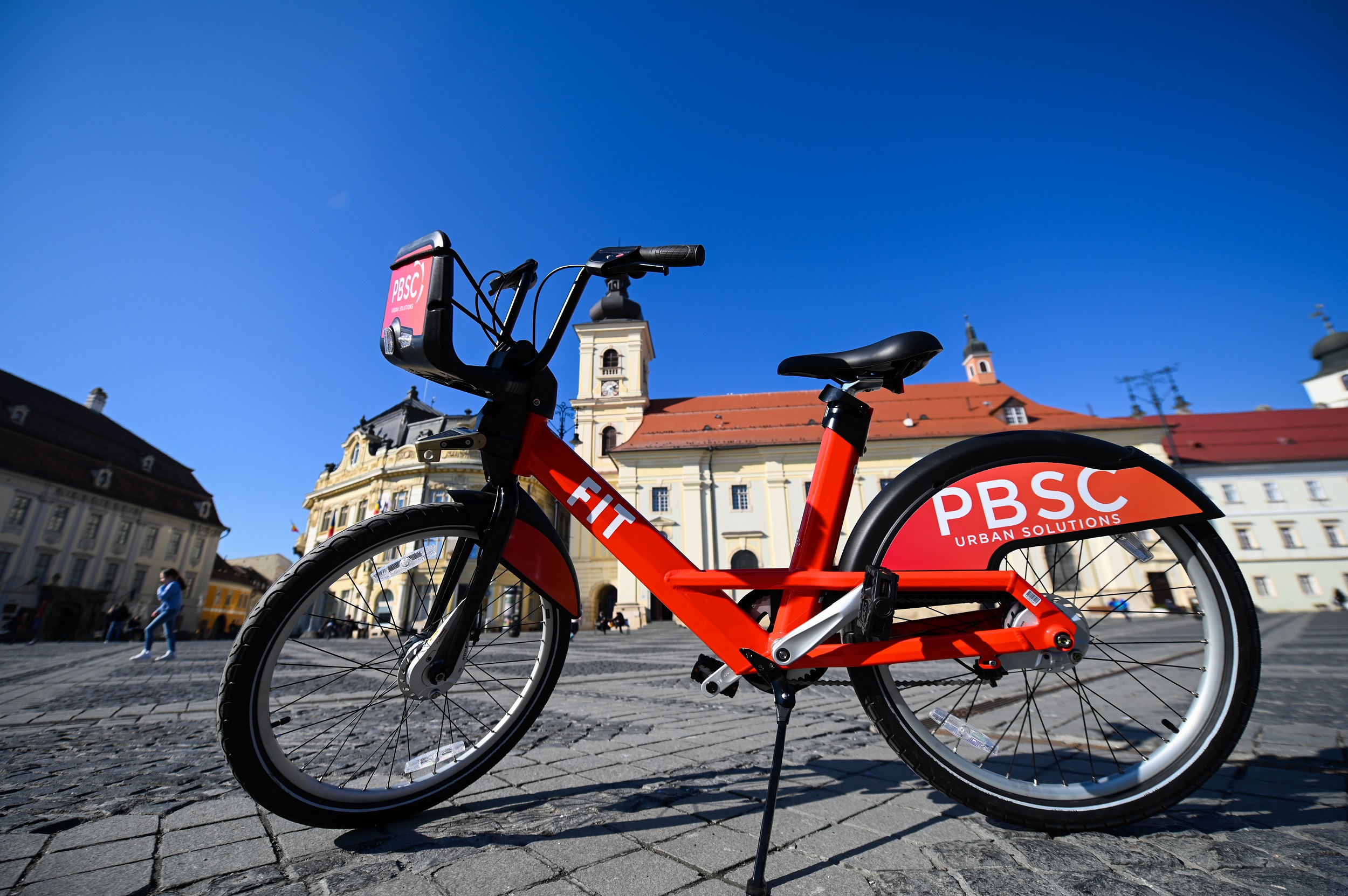 Sibiu Bike City: Primăria Sibiu începe amenajarea a 44 de centre publice pentru închirieri de biciclete