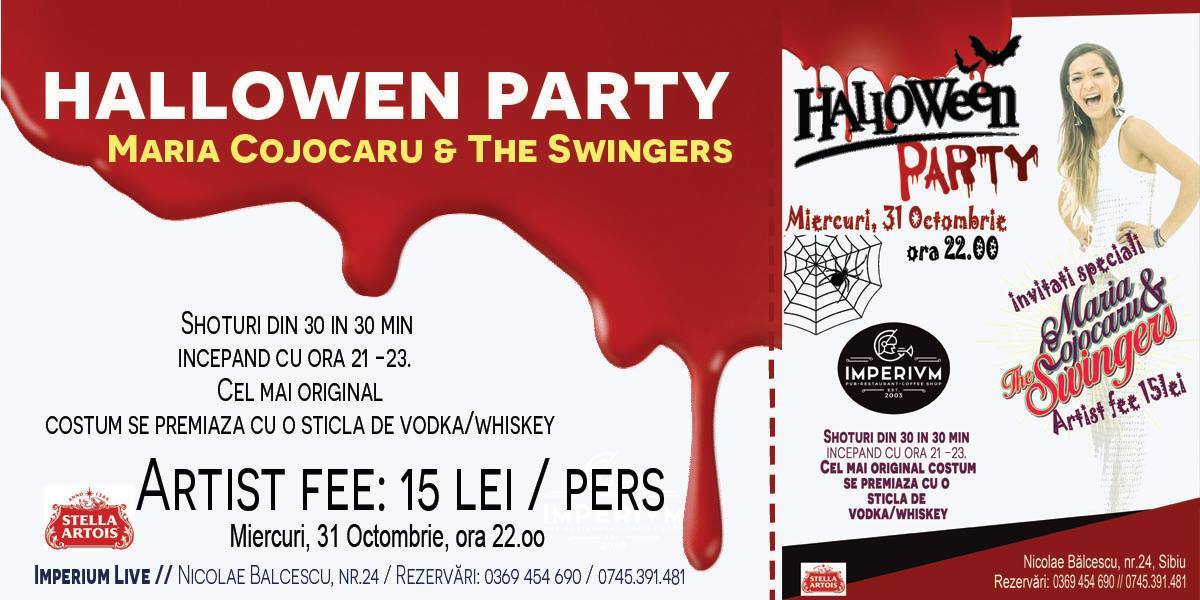 Maria Cojocaru & The Swingers//Hallowen Party