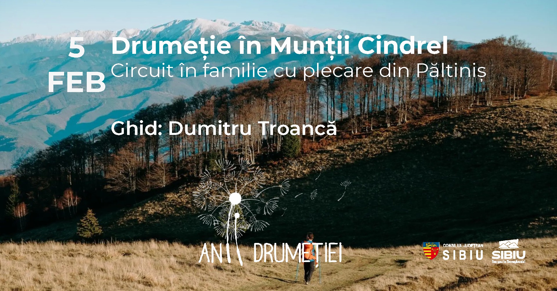 Drumeție în familie: Munții Cindrel – cu plecare din Păltiniș