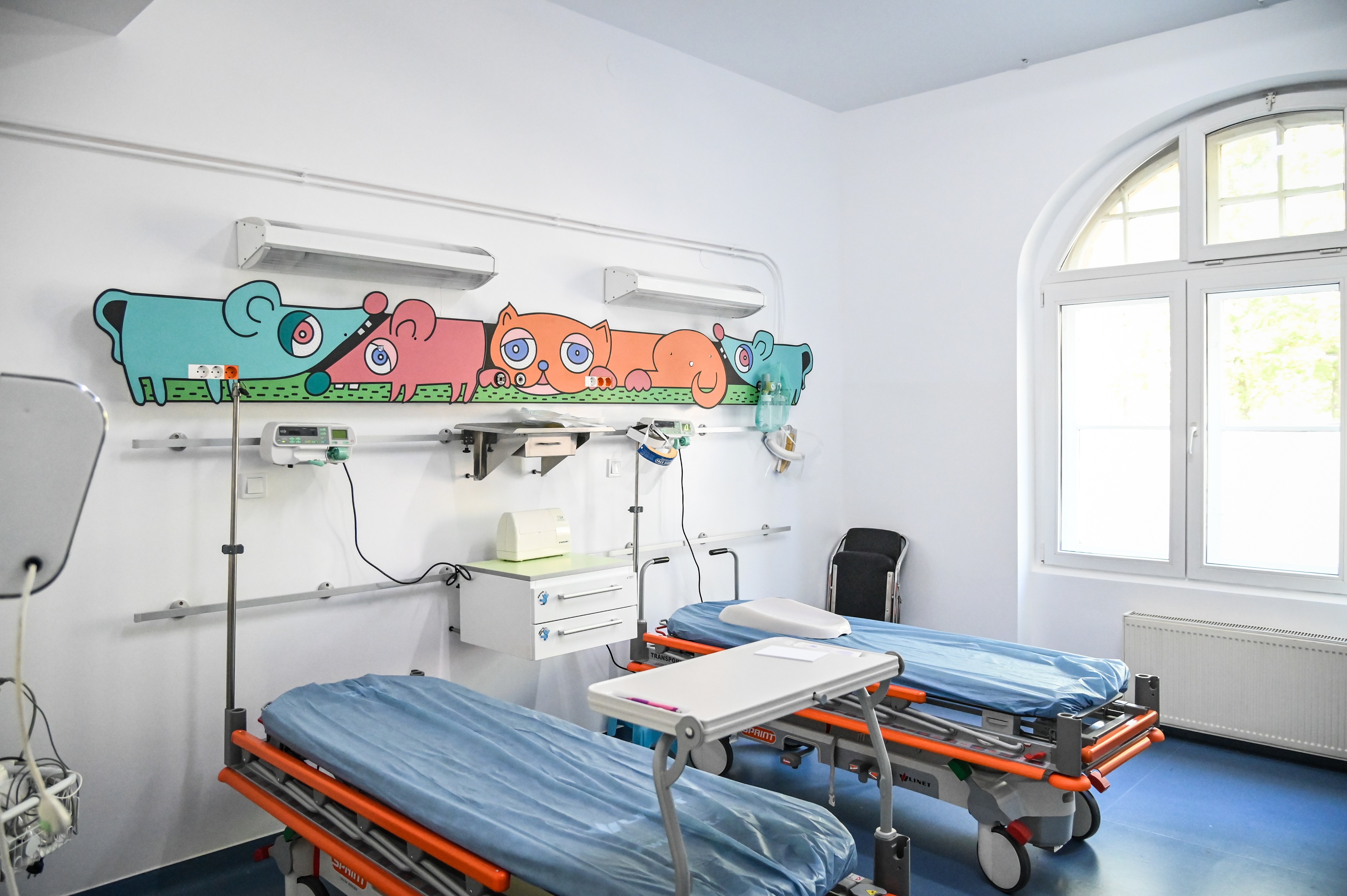 Lucrările de modernizare la Spitalul de Pediatrie continuă