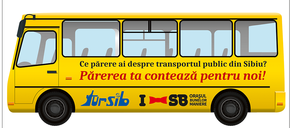 Tursib şi “Sibiu – Oraşul bunelor maniere” lansează campania “Părerea TA contează !” 