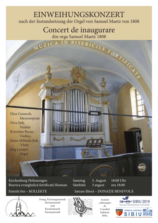 Muzica in Bisericile Fortificate 