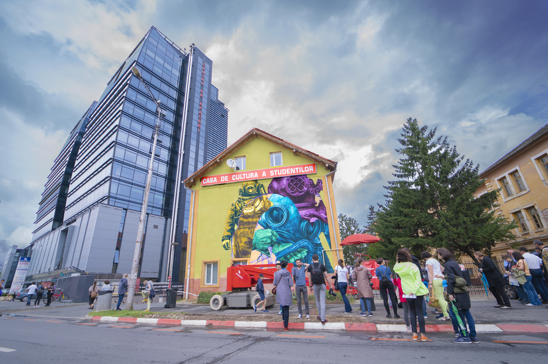 Street Art Spot: Casa de Cultură a Studenților